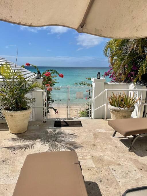 Bianca Bay 3 Bedroom West Coast Beach Front Villa Saint James Eksteriør billede
