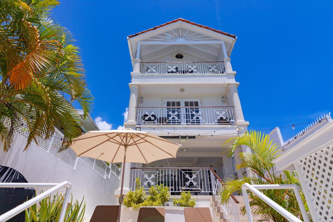 Bianca Bay 3 Bedroom West Coast Beach Front Villa Saint James Eksteriør billede